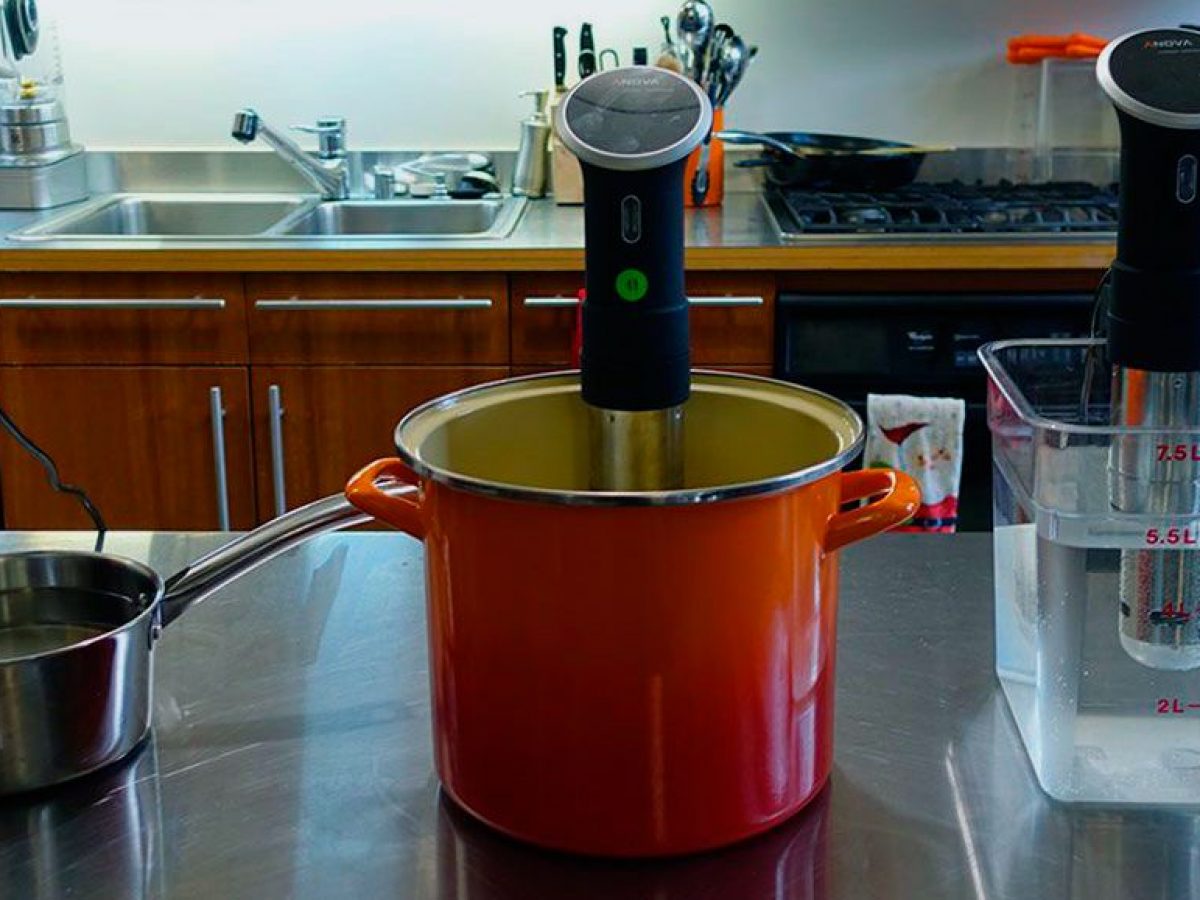 YXDS Recipiente Sous Vide Recipiente para máquina de bistec con Tapa Tanque de Agua Baño para circulador Olla de cocción Lenta de inmersión culinaria Sous Vide 